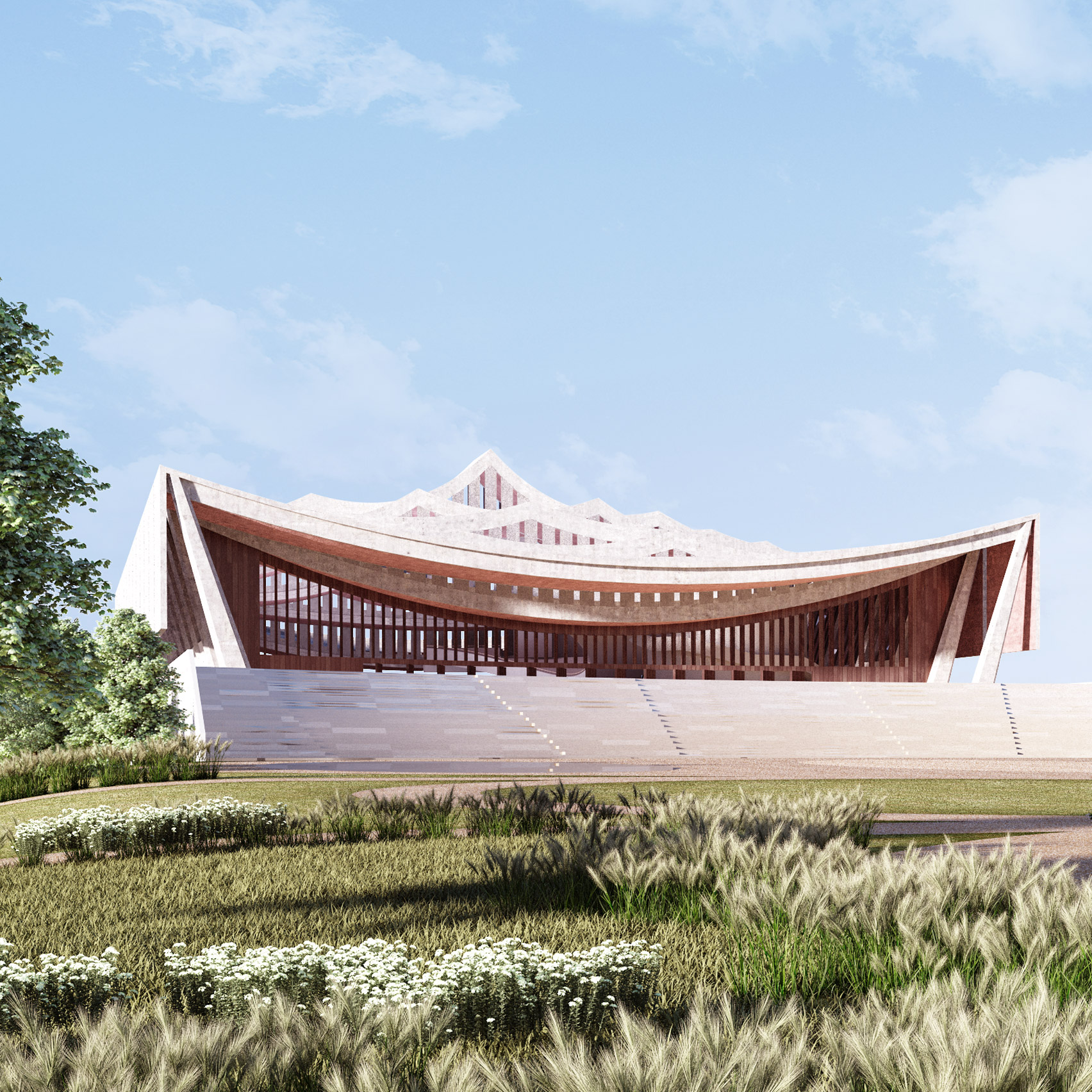 David Adjaye unveils plans for National Cathedral of Ghana in Accra